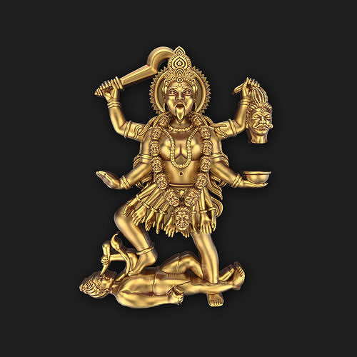 Mahakali Pendent 3D print model