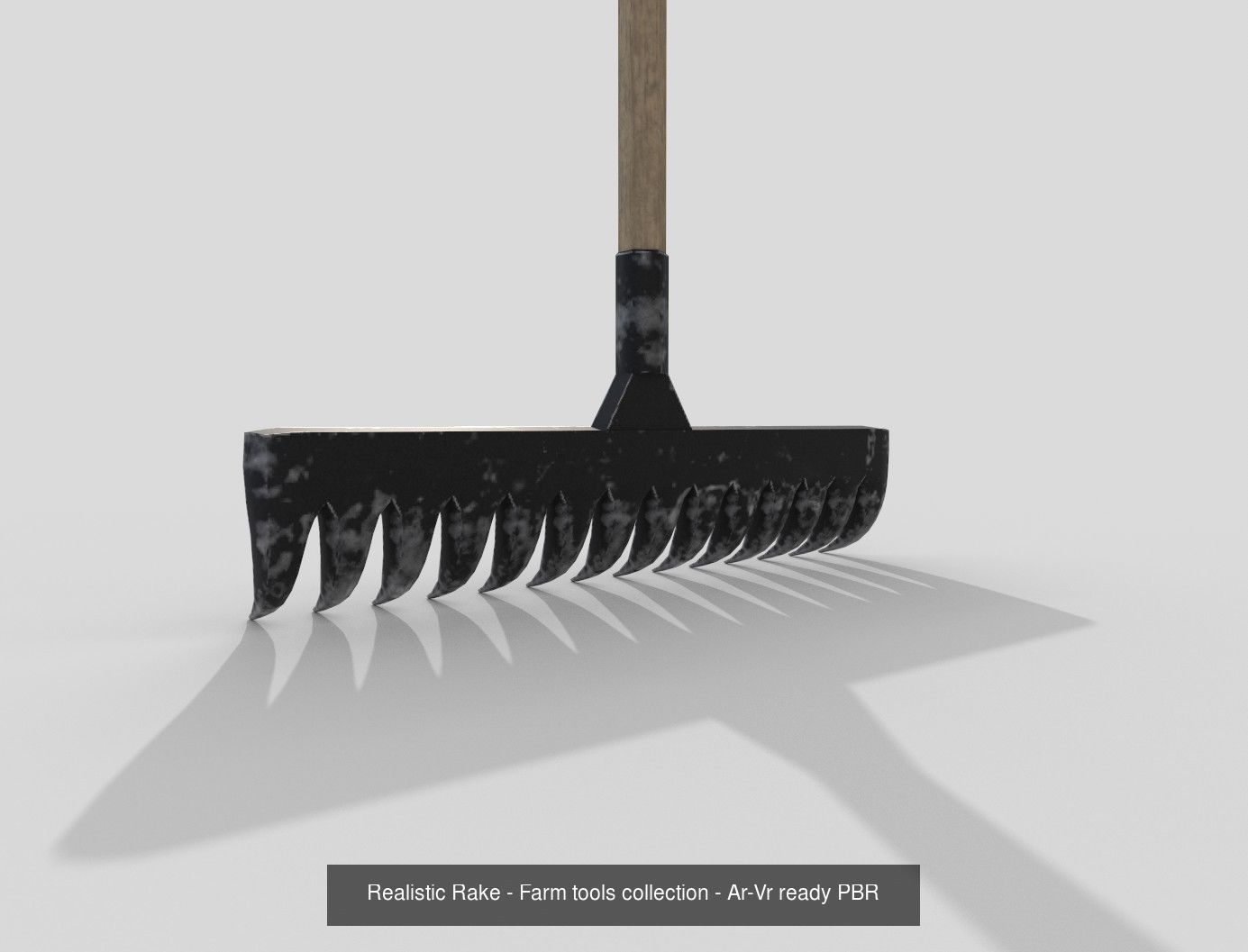 Farm tools pack - Low Poly AR-VR PBR models 3D Model Collection_4