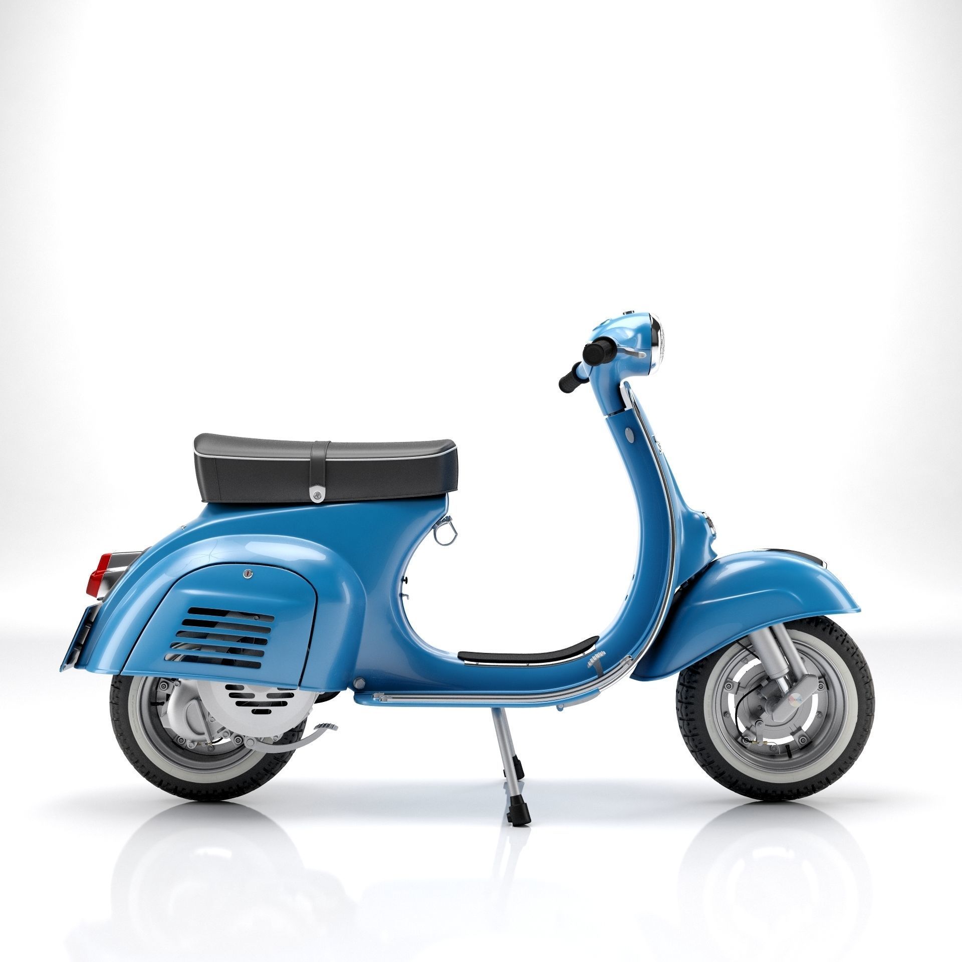 Vespa Piaggio Primavera 125 1967 3D model | CGTrader