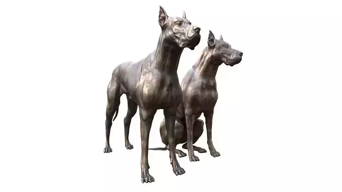 Dog Sculpture