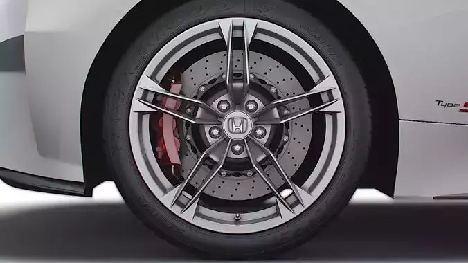 Honda NSX Type S 2022 wheel 3D model