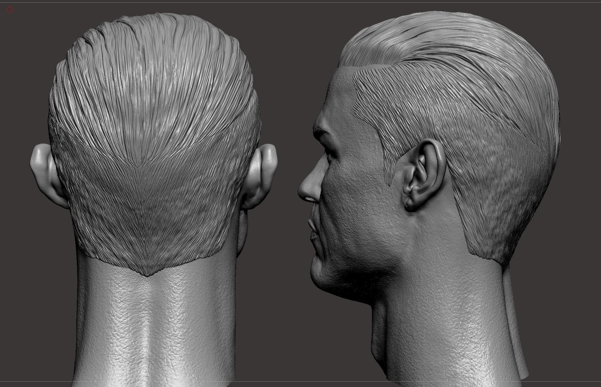 Cristiano Ronaldo Head 3D print model_8