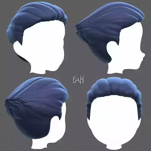 Base Hair for Boy V12