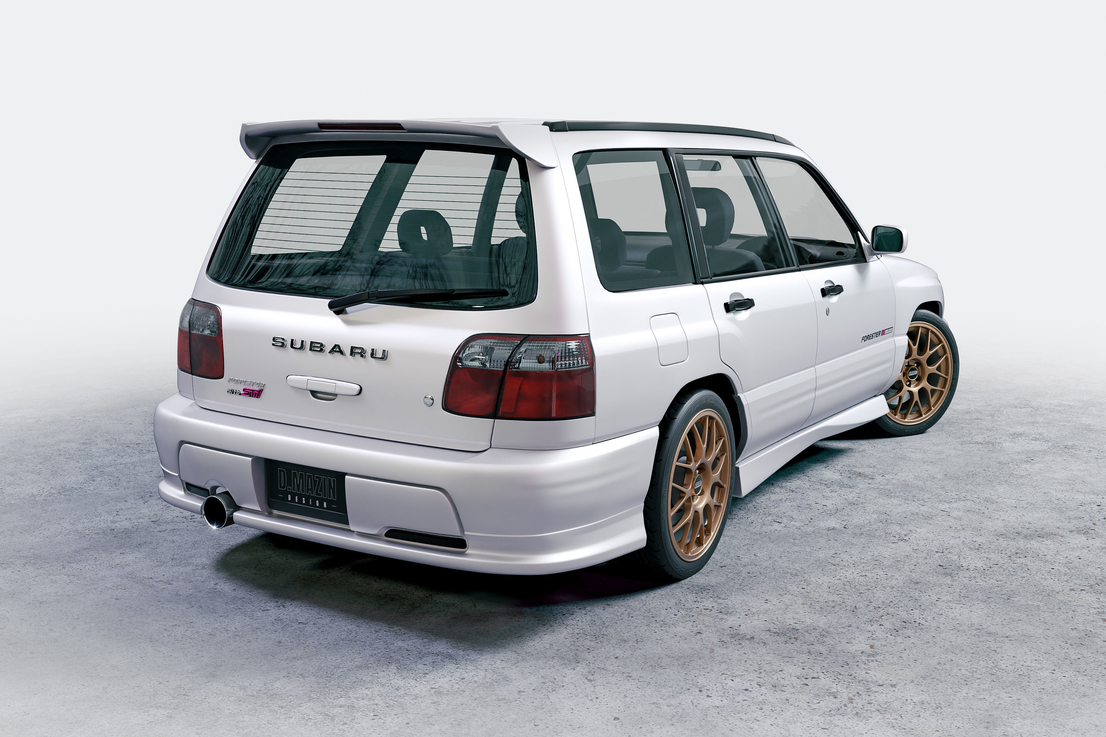 Frontgrill Grillclips Set Passt: Subaru Forester 96-02 S Turbo STi STB SF5