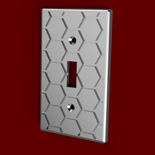Hexagon Light Switch Cover 3D print model
