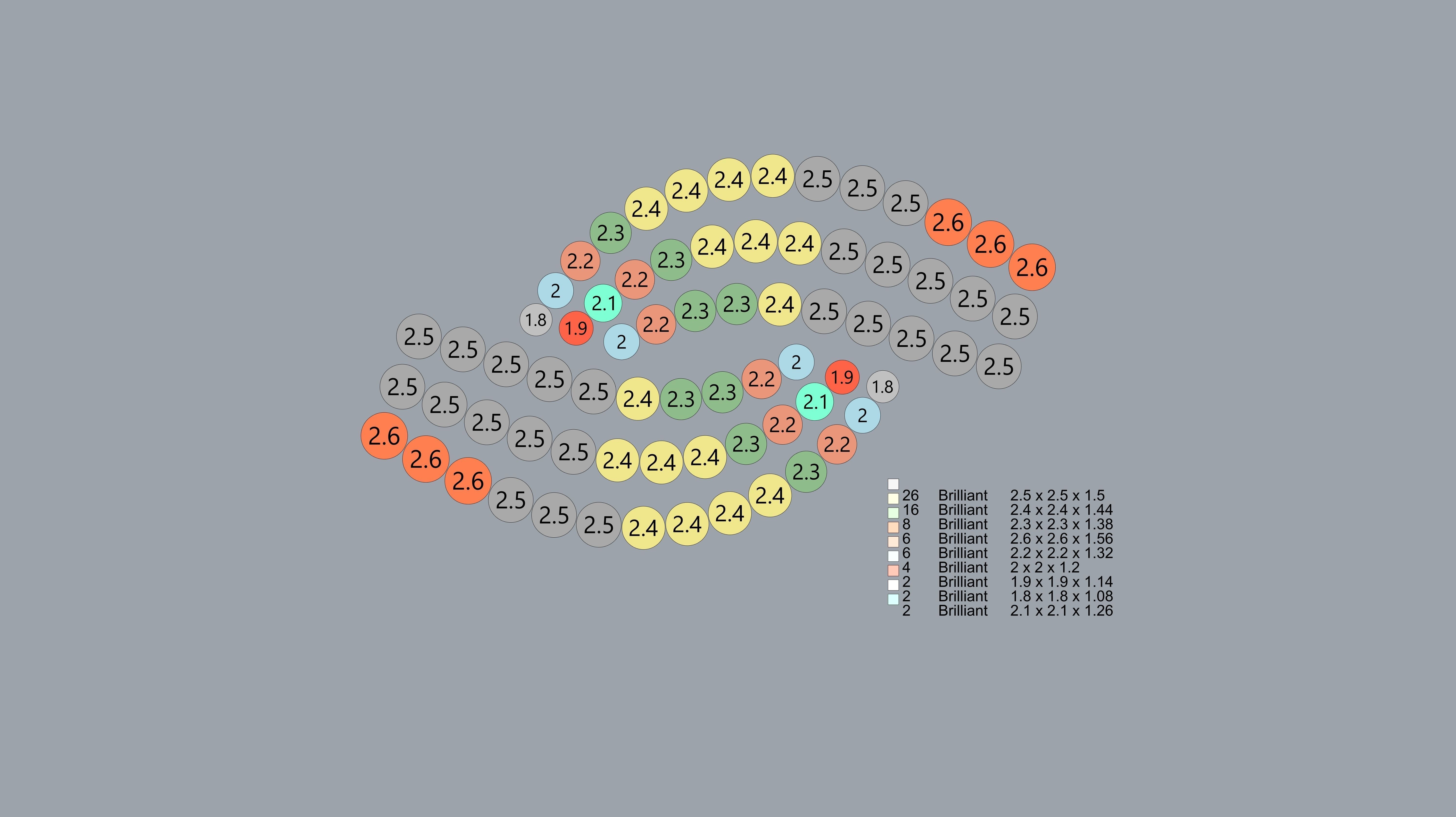 Bold Diamond Ring 3D print model_9