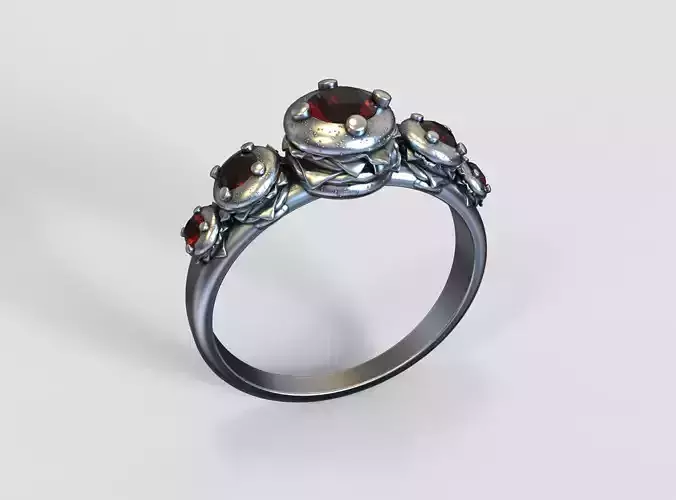 burger ring  3D print model