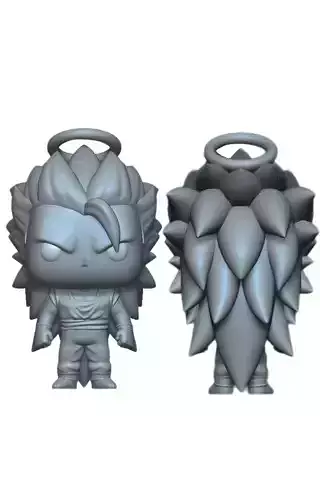 Goku - Super Saiyan 3  - Custom Funko Pop