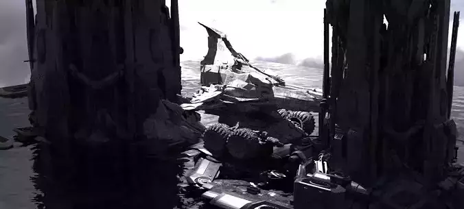 Ship Trekker base 1 Kit bash 1 