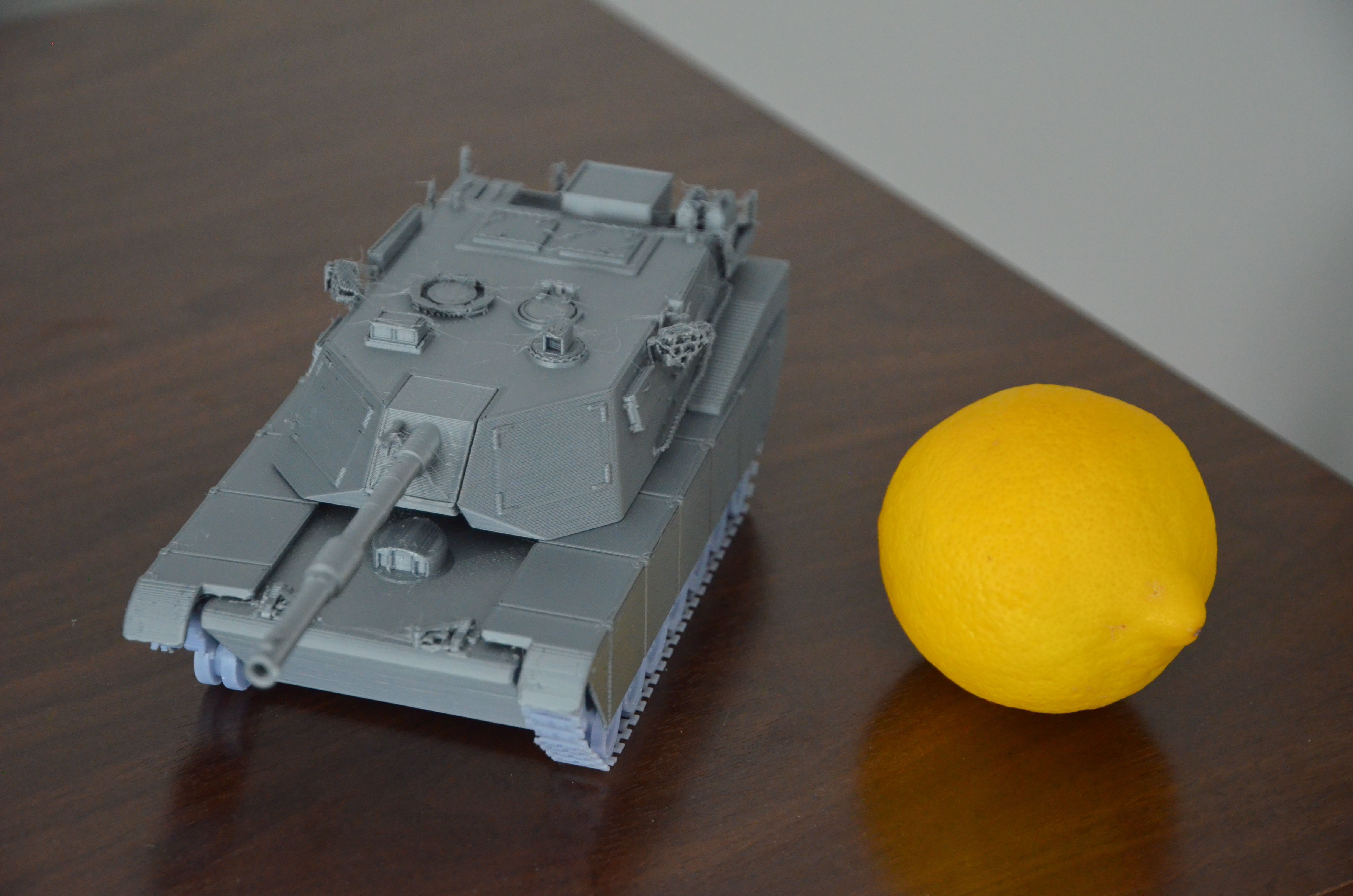 M1 Abrams Tank 3D print model_1