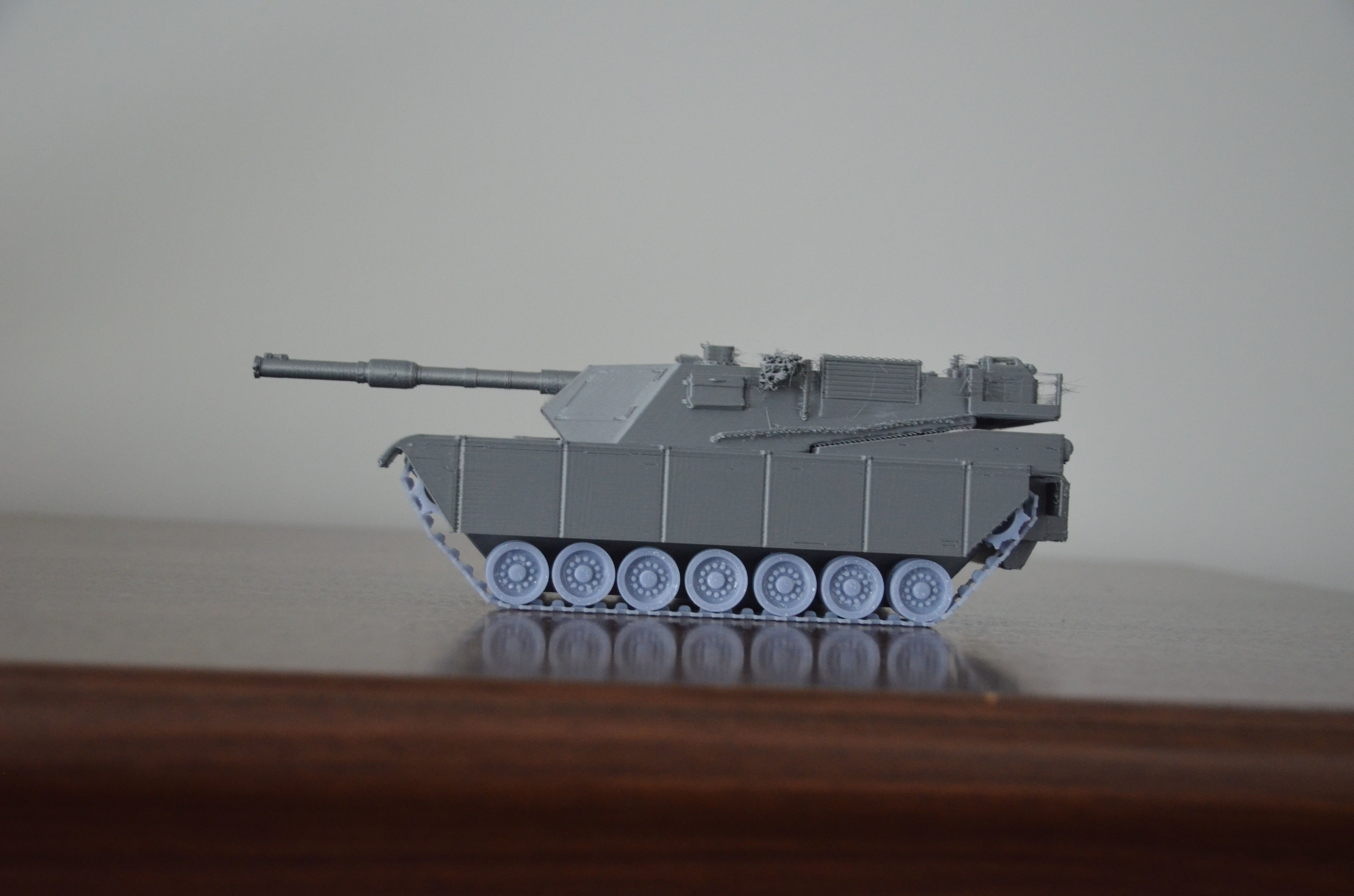 M1 Abrams Tank 3D print model_18