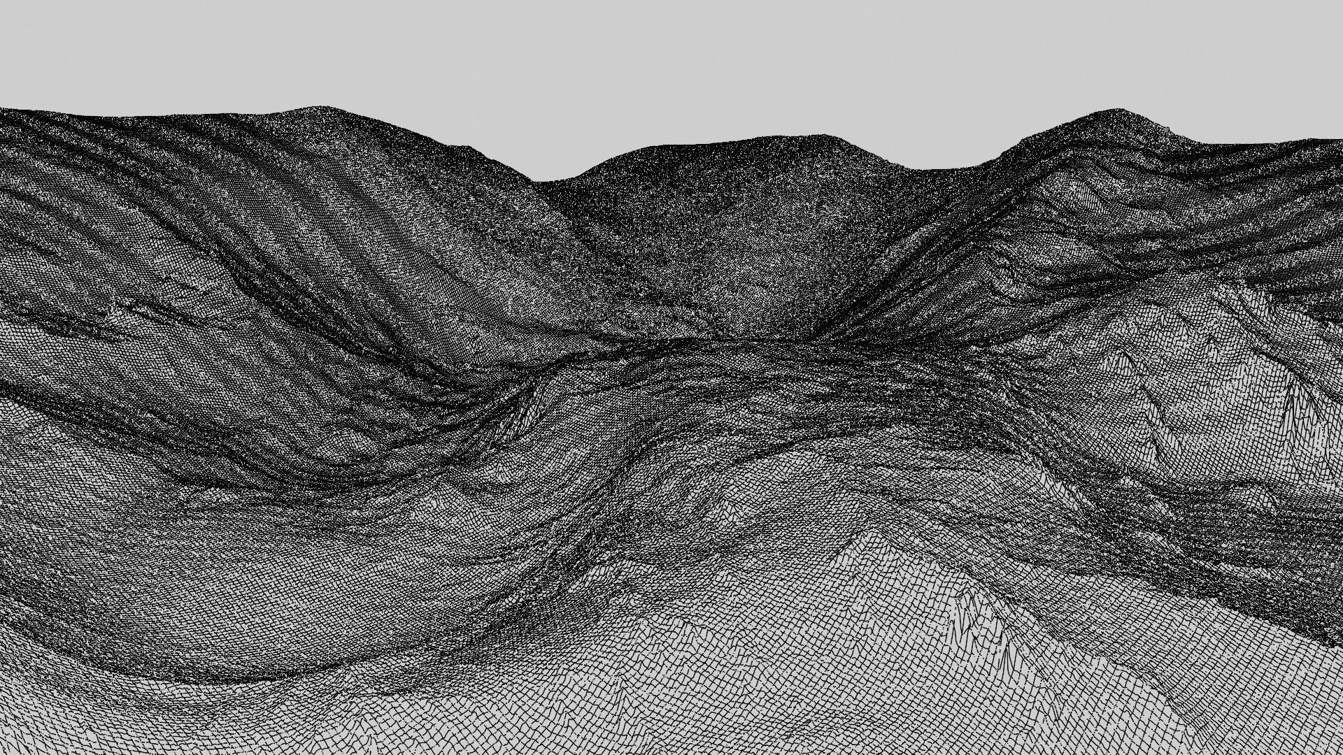 360 Degree Snowy Mountains 3D model_11