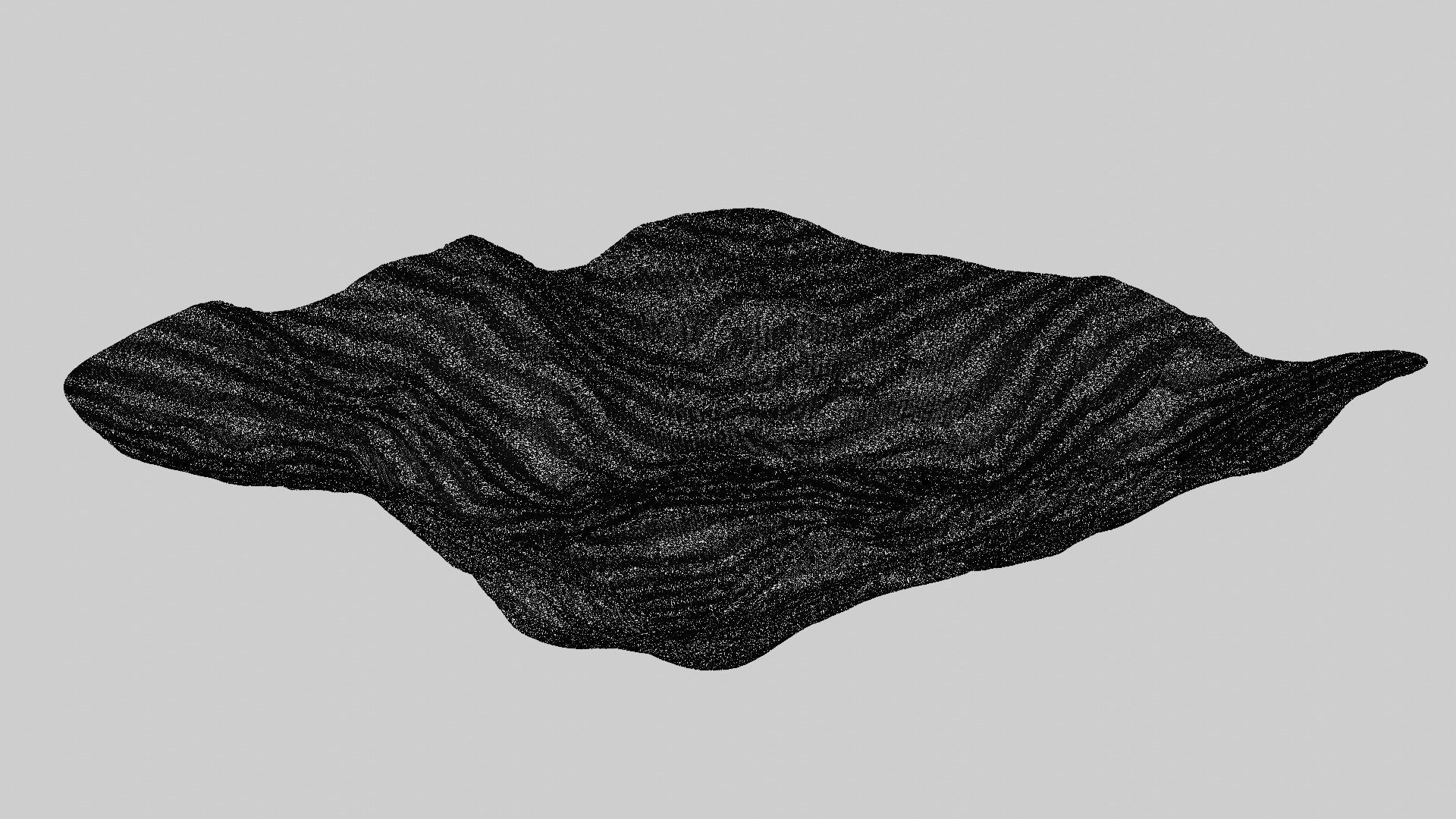 360 Degree Snowy Mountains 3D model_12