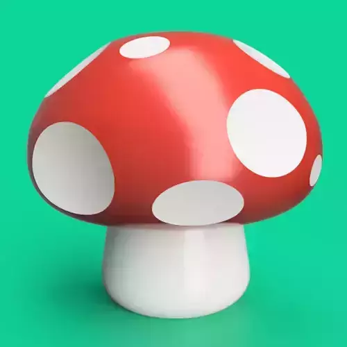 Mushroom Pen Holder