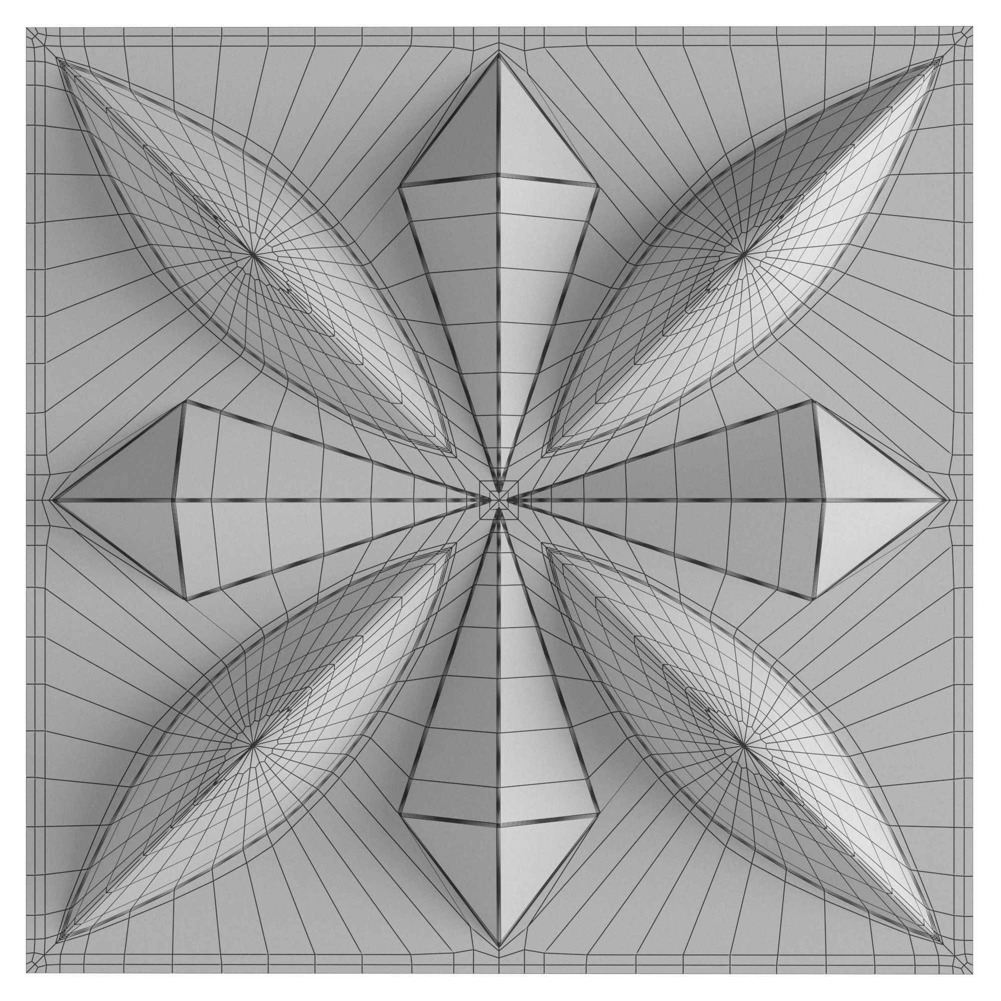 3D wall - VN 011 3D model_3