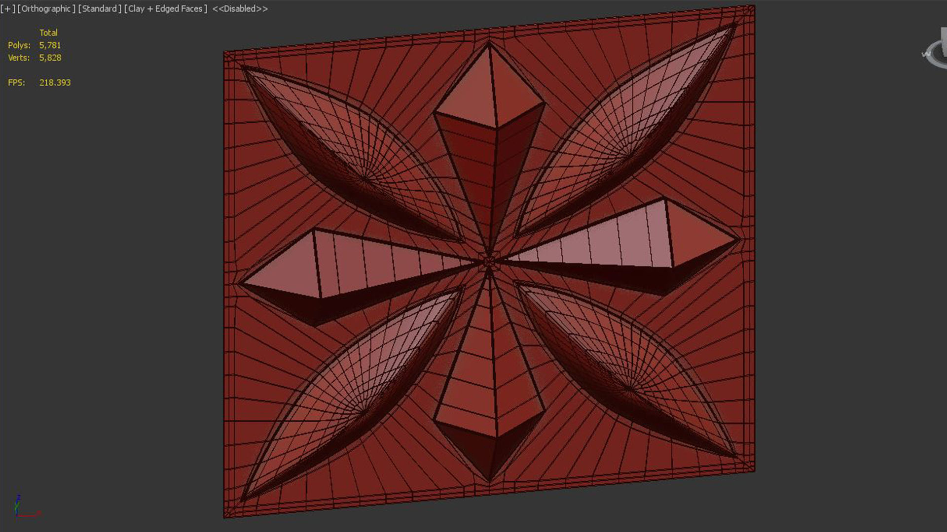 3D wall - VN 011 3D model_4