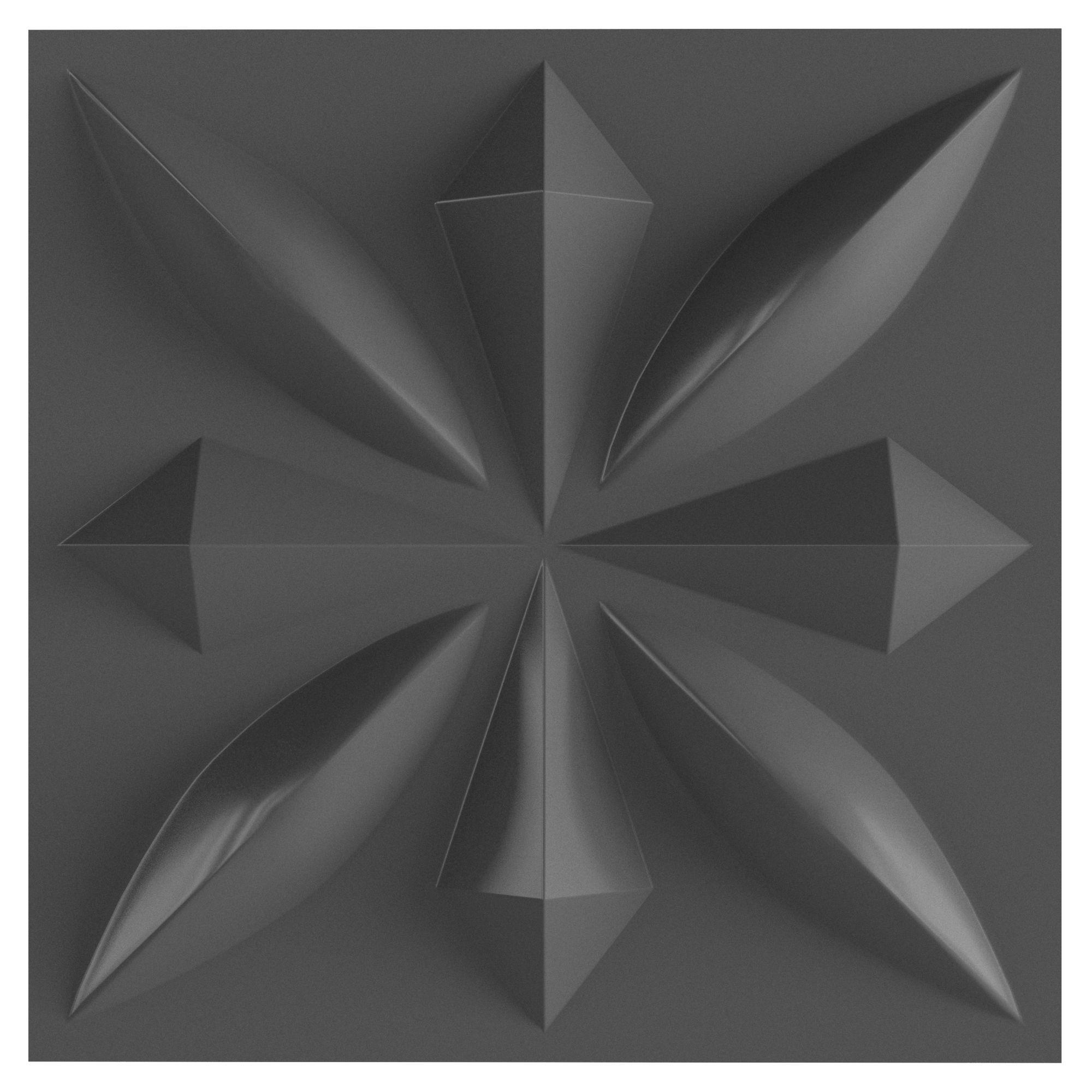 3D wall - VN 011 3D model_2