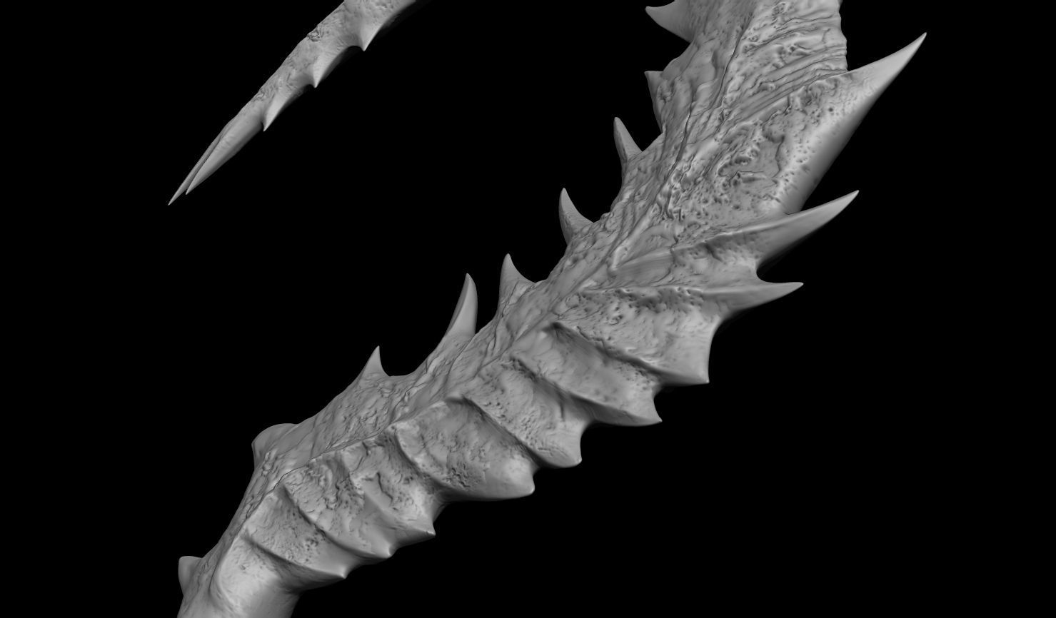 3D PRINTABLE NOOB SAIBOT SCYTHE FOR LIFE SIZE PROPS - MK 11 3D print model_6