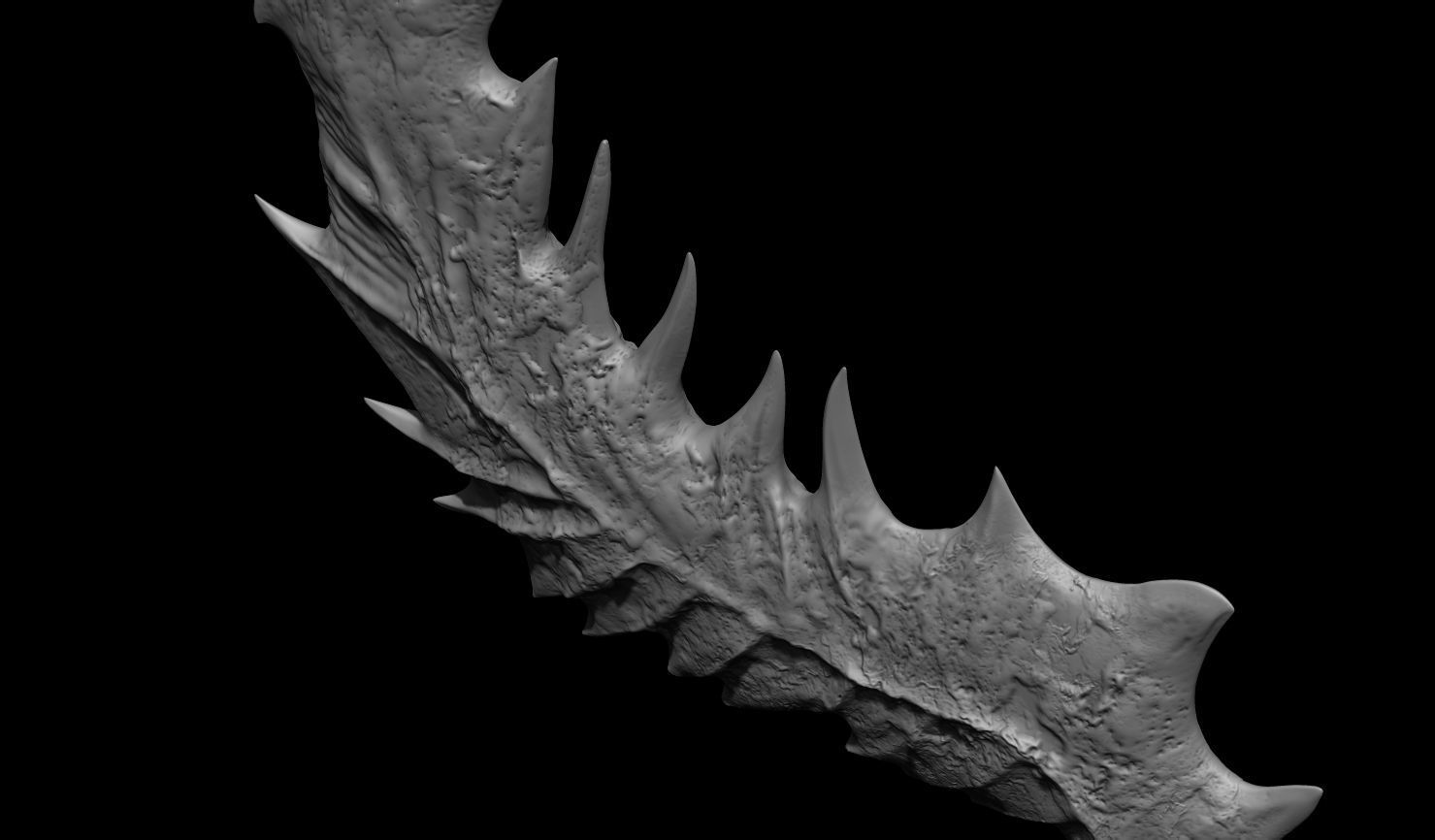 3D PRINTABLE NOOB SAIBOT SCYTHE FOR LIFE SIZE PROPS - MK 11 3D print model_7