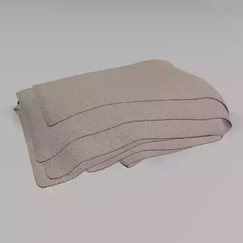 Blanket folded wool