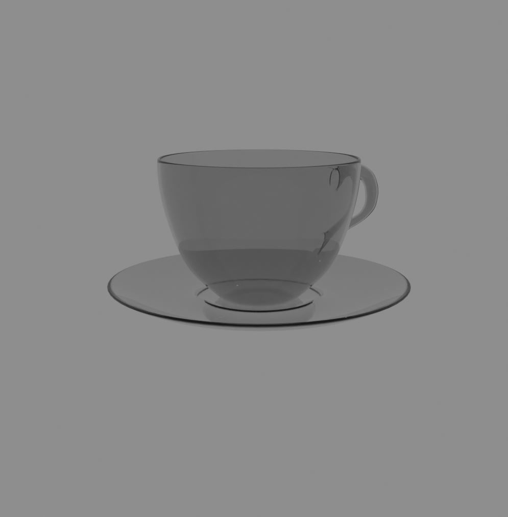 Coffee Glass 3D model_1