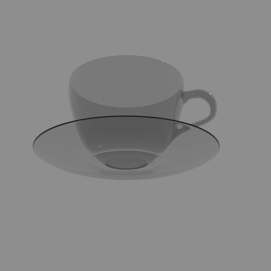 Coffee Glass 3D model_4