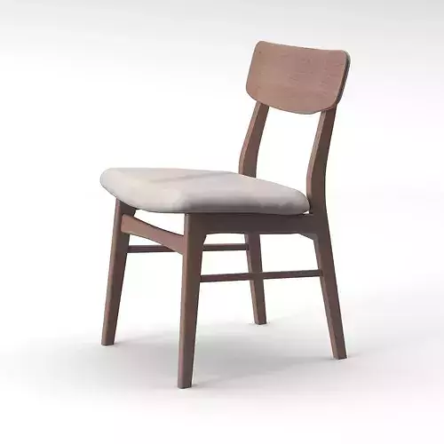 Dining Chair 3D model 6