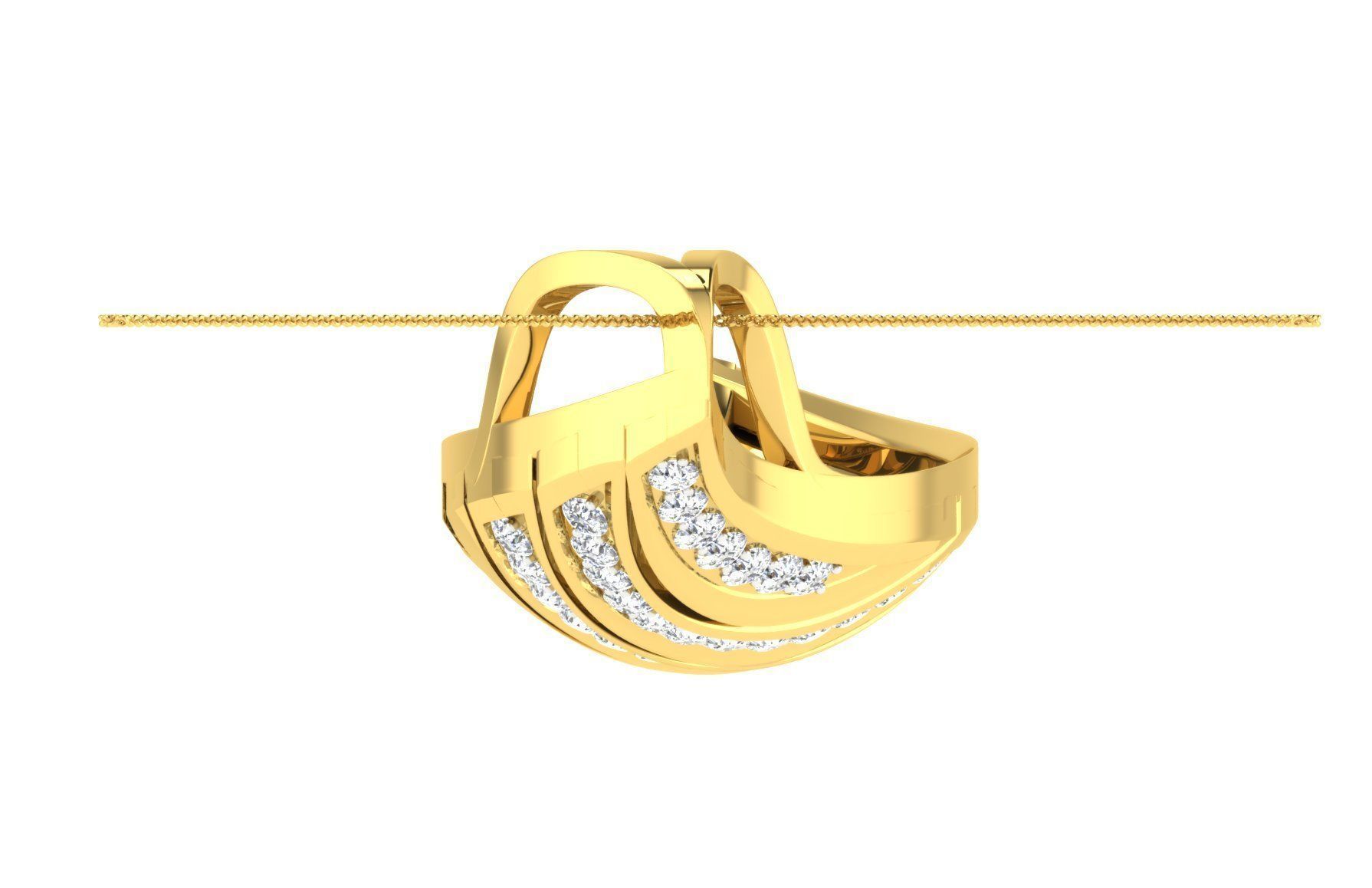 Pendant Earring Set 3dm STL OBJ FBX Render Details 3D print model_16