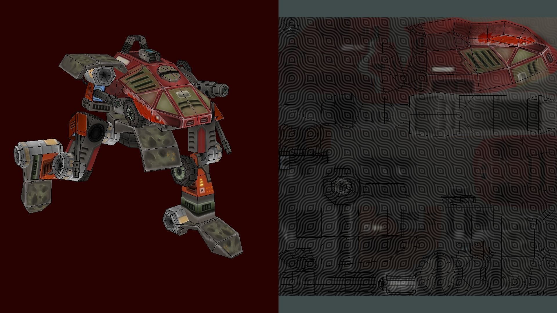 V5 Robot GB Low-poly 3D model_8