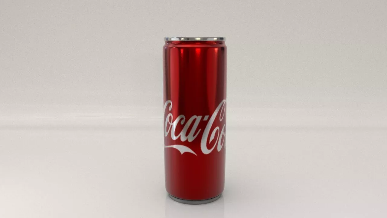 Coca-Cola can Free 3D model