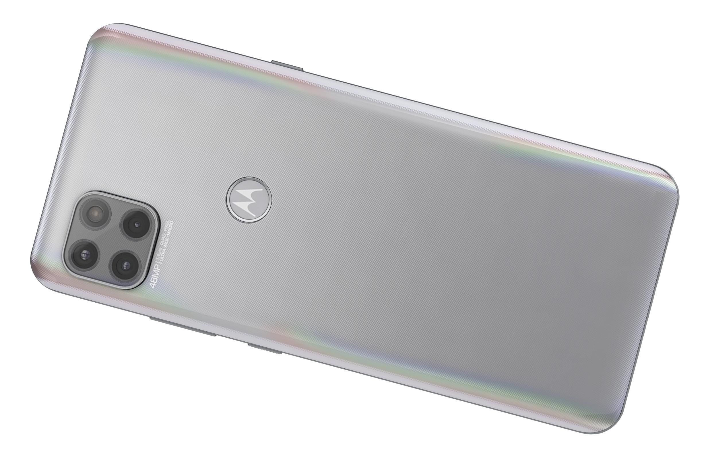 Motorola Moto G 5G Frosted Silver 3D model_12