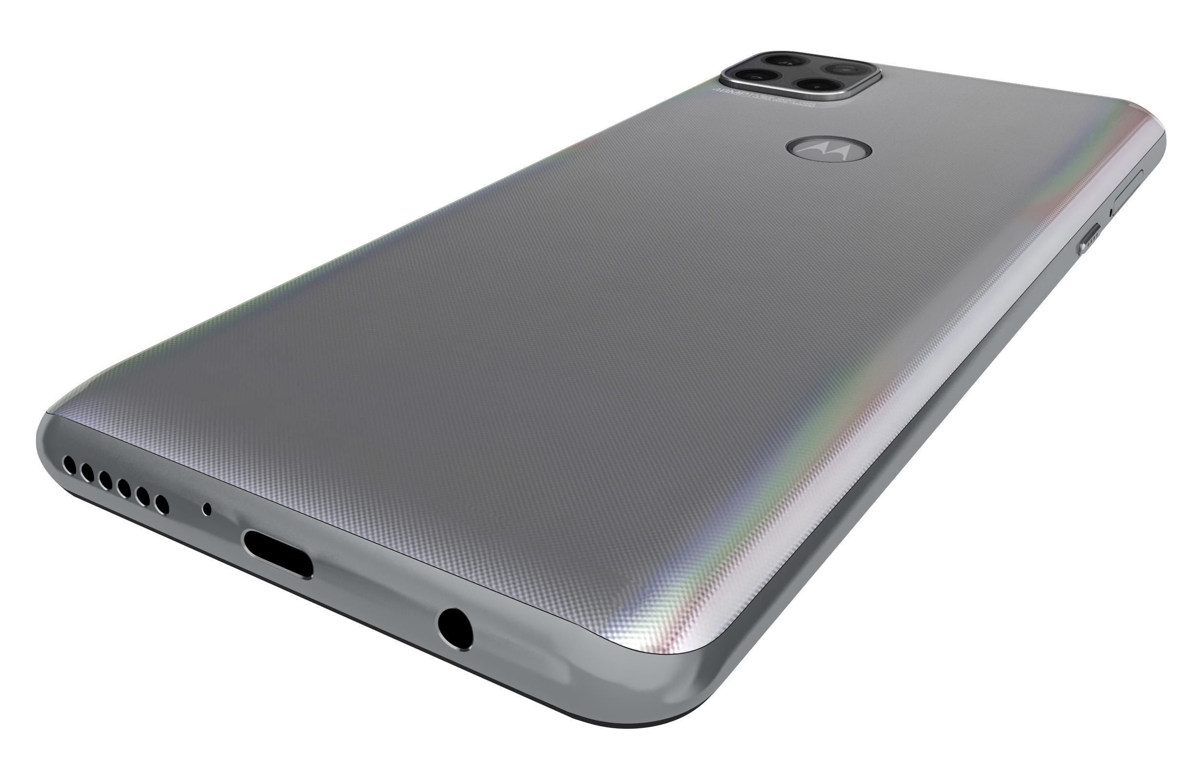 Motorola Moto G 5G Frosted Silver 3D model_11
