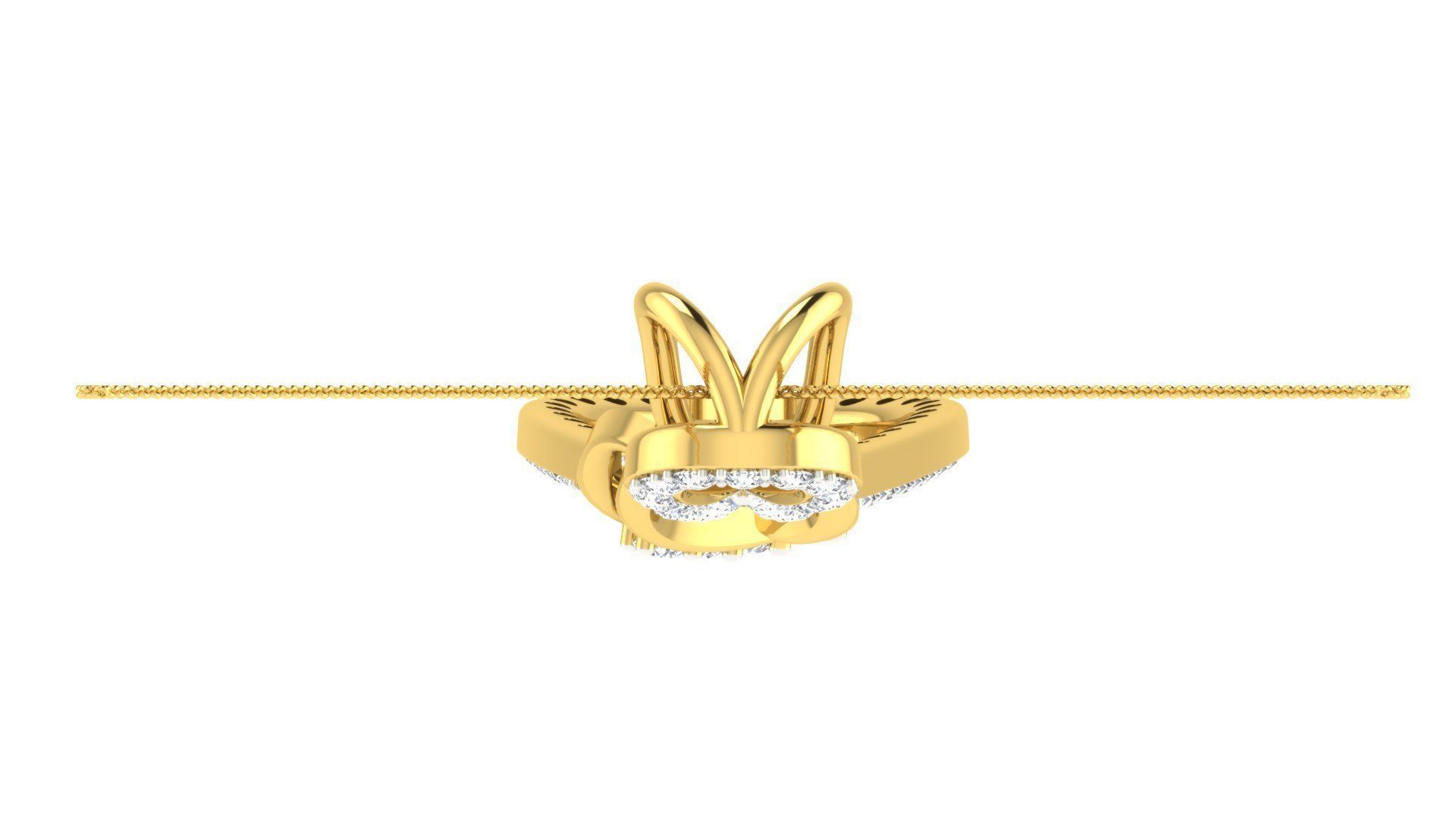 Pendant Earring Set 3dm STL OBJ FBX Render Details 3D print model_16