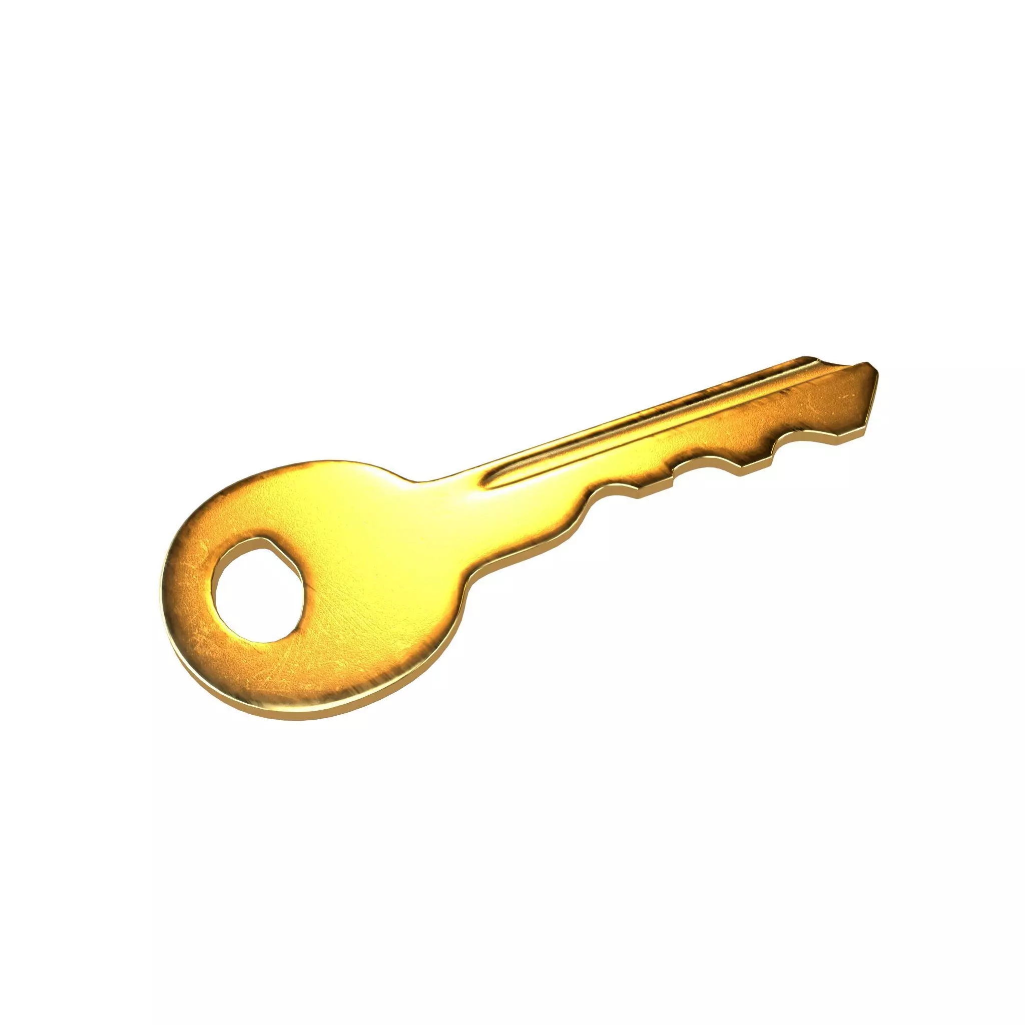 Key V1 001 Low-poly 3D model_0