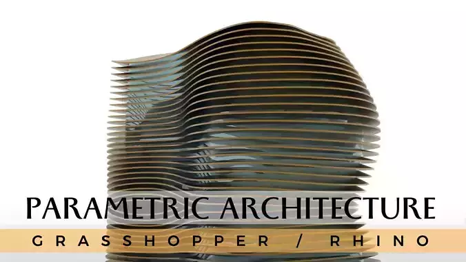 Parametric Facade Design Grasshopper Definition Rhino 3D model 3D model