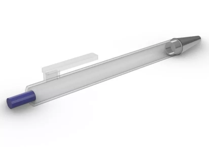 Penna pen with tip Free 3D model