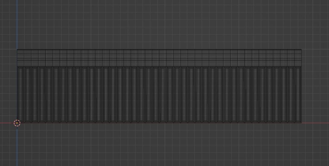 Wall Partition for your interior Low poly v7 3D model_3