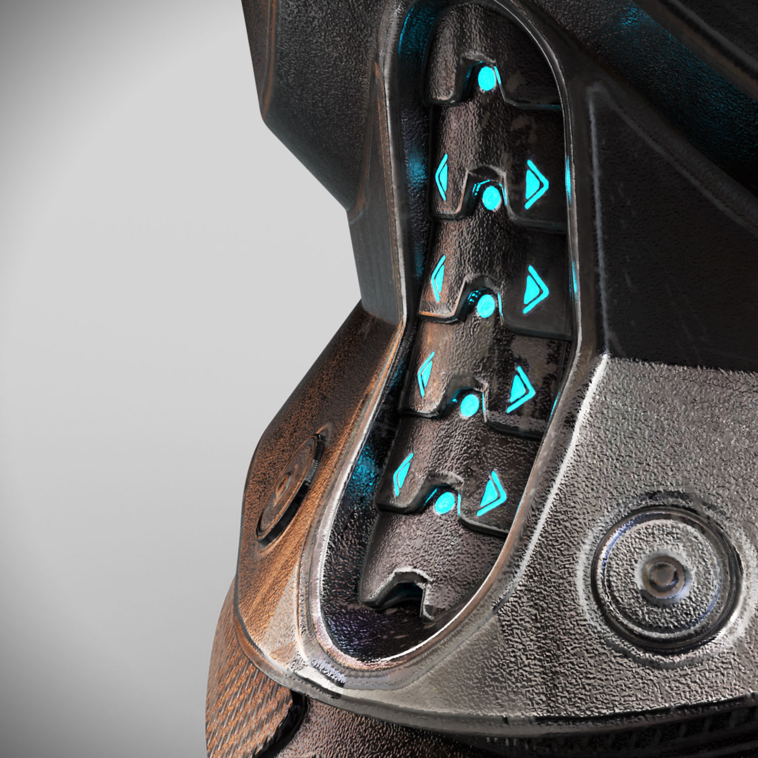 Mandalorian Helmet 3D model_10