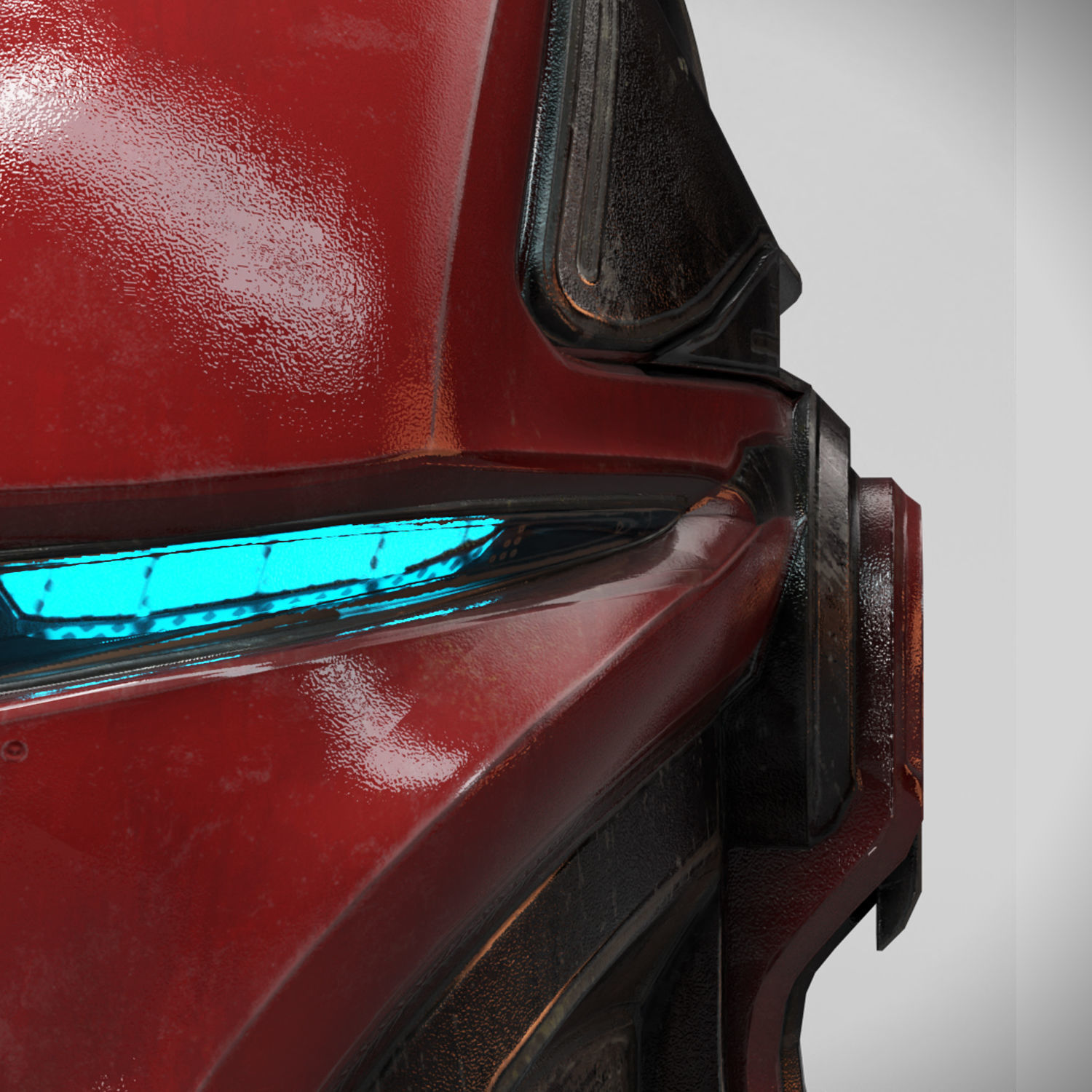 Mandalorian Helmet 3D model_9