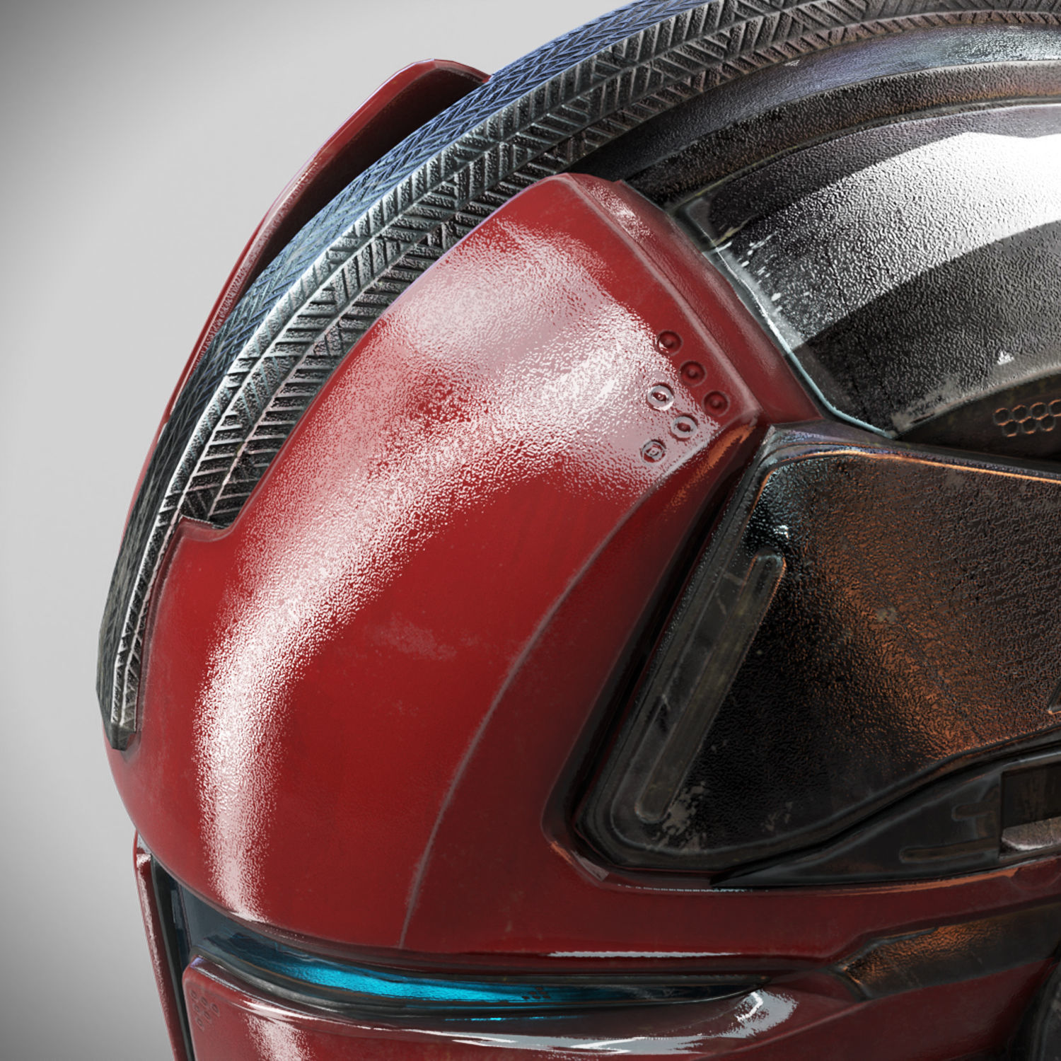 Mandalorian Helmet 3D model_8