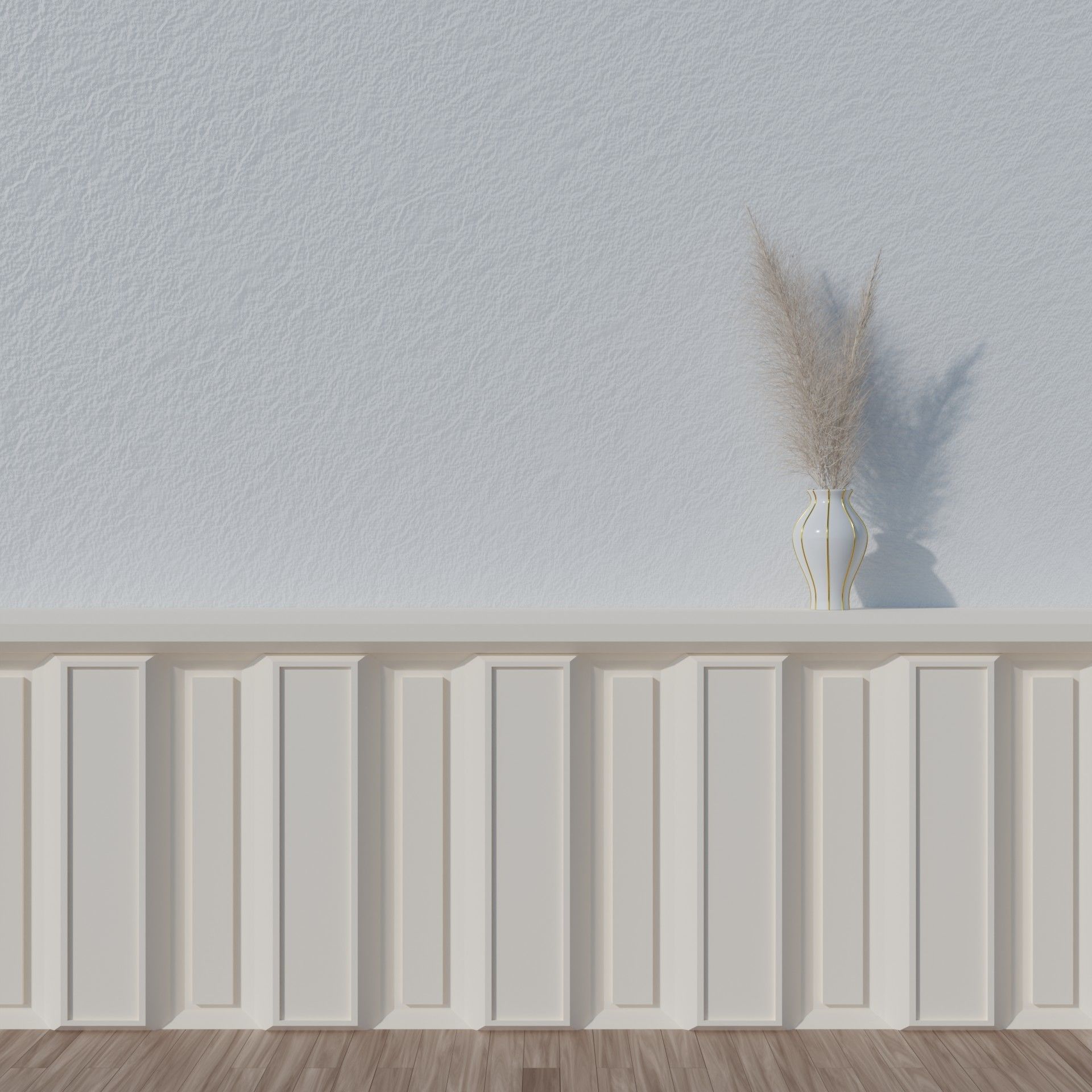 Wall Partition for your interior Low poly 9 3D model_2
