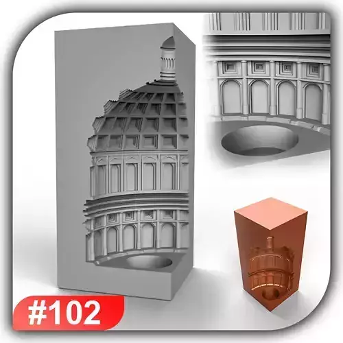 DECOR DOME 3D print model