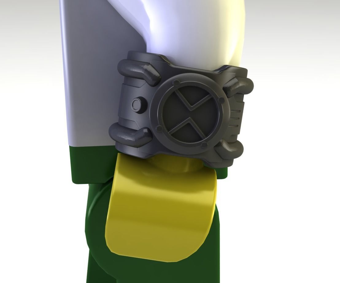 LEGO BEN10 OMNITRIX  3D print model_1