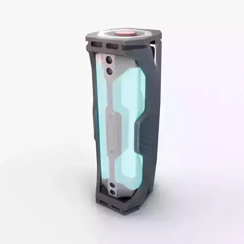 SciFi Rapid Medication Dispenser Low-poly 3D model