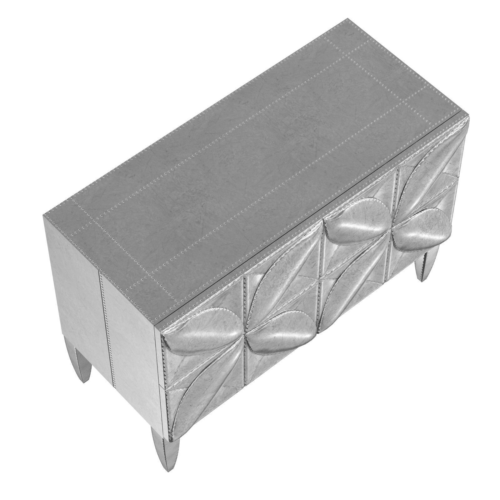 Dahlia Metal Nightstand  Bernhardt Interiors 3D model_4