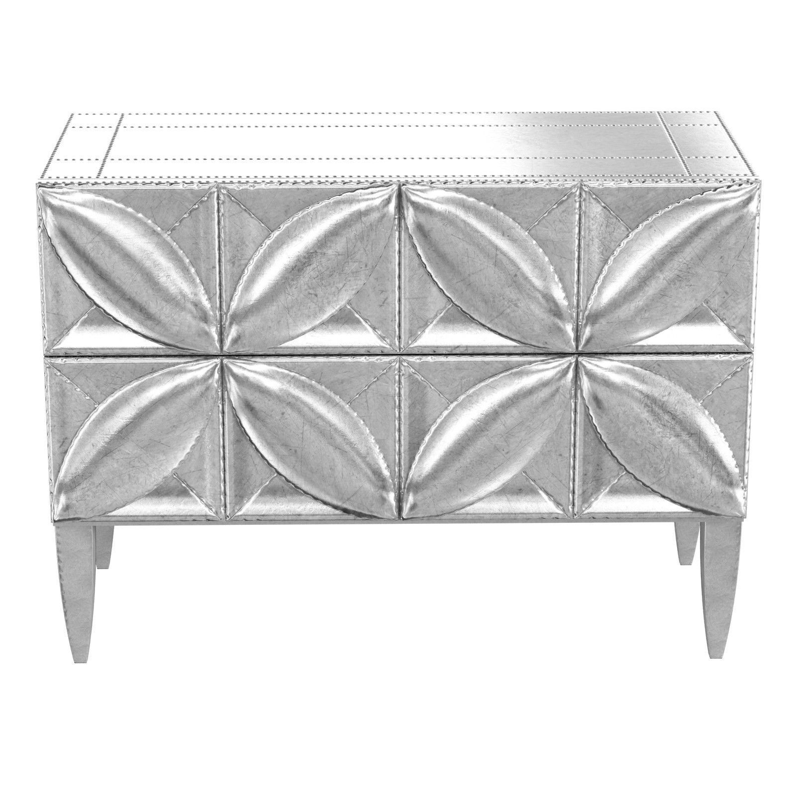 Dahlia Metal Nightstand  Bernhardt Interiors 3D model_1