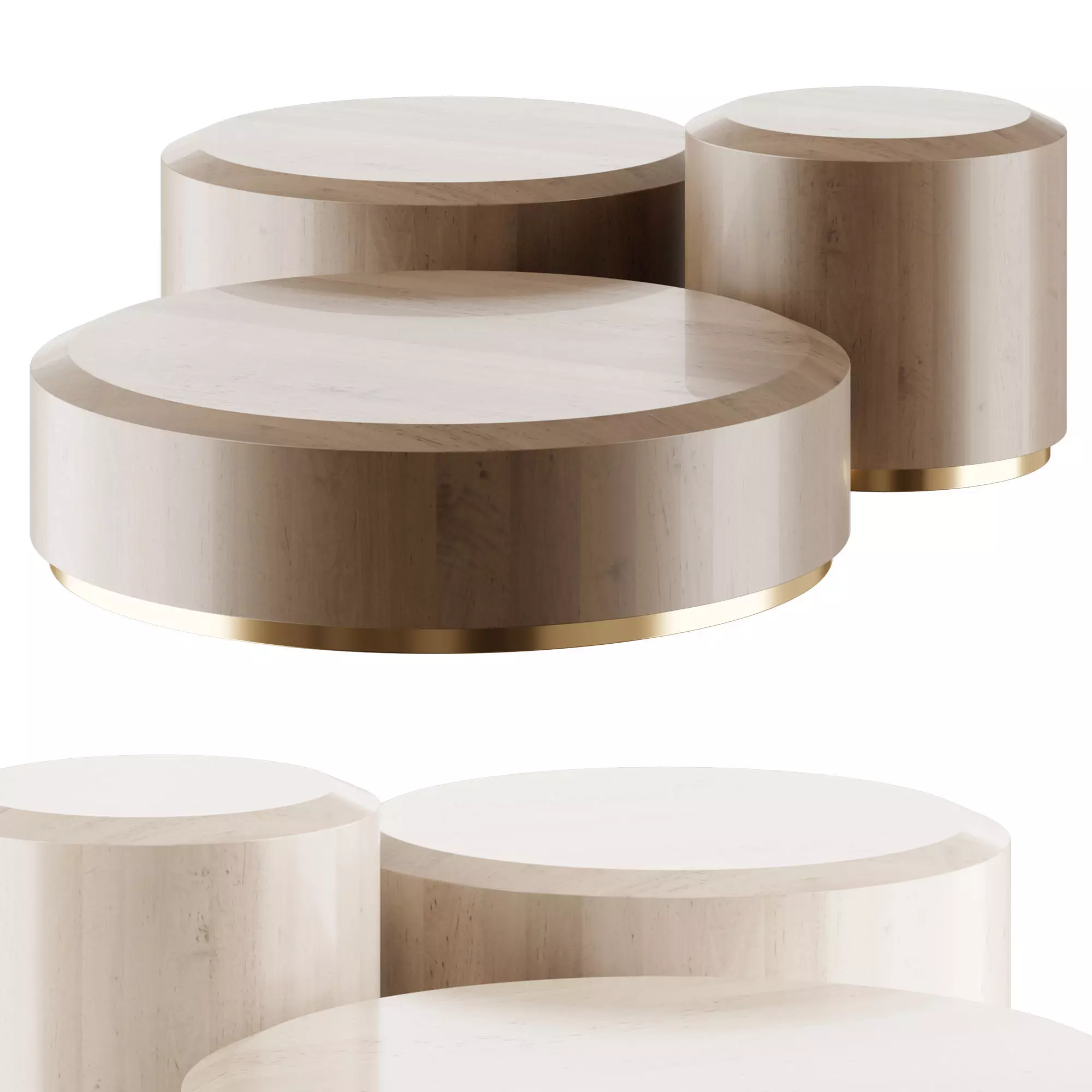 Gallotti Radice GONG table 3D model_0