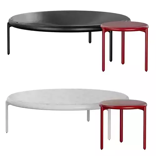 TAVOLINO MARU by B and B ITALIA 3D model