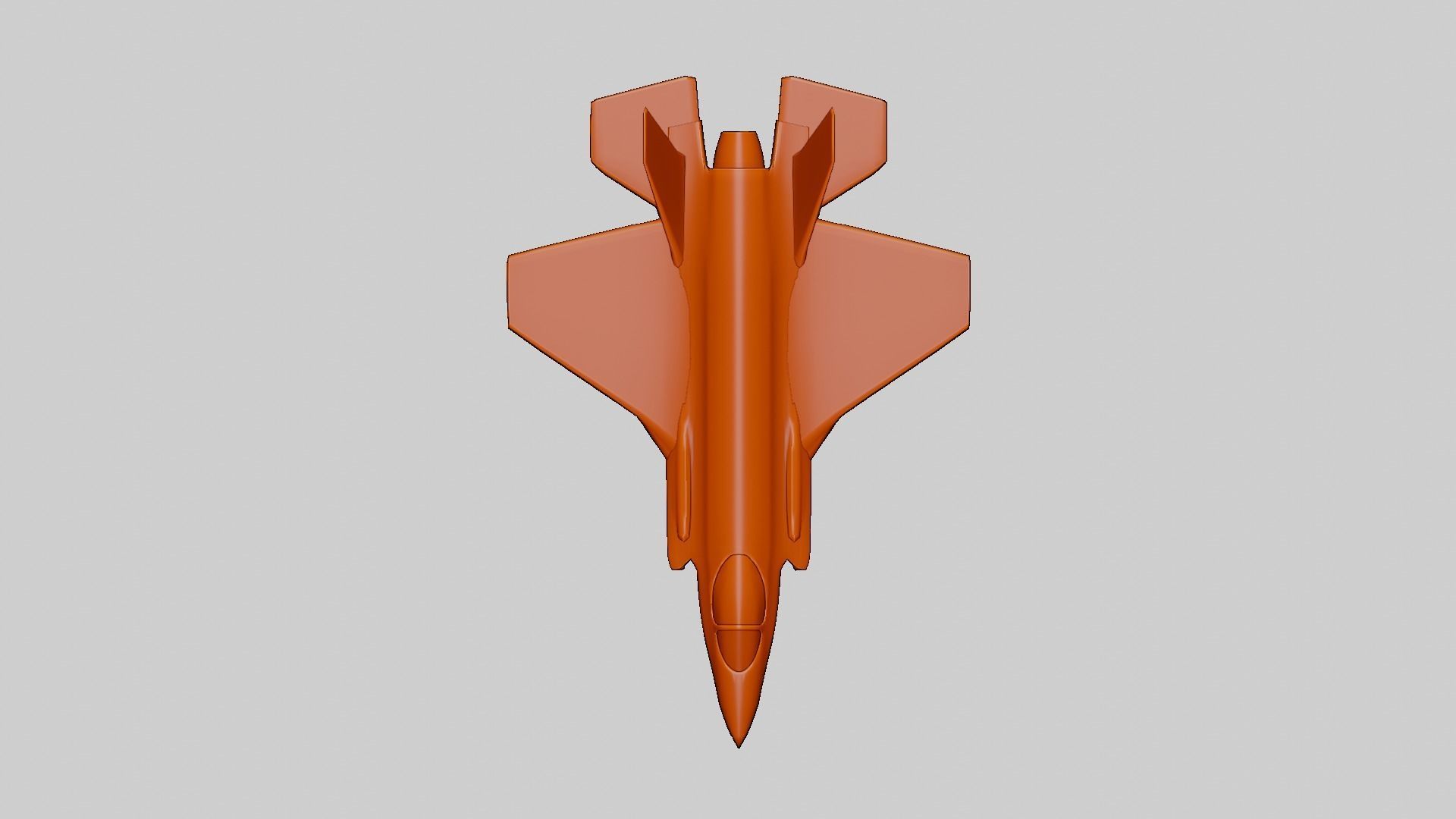 Modern Fighter Jet - Lockheed Martin F-35 Lightning II 3D print model_9