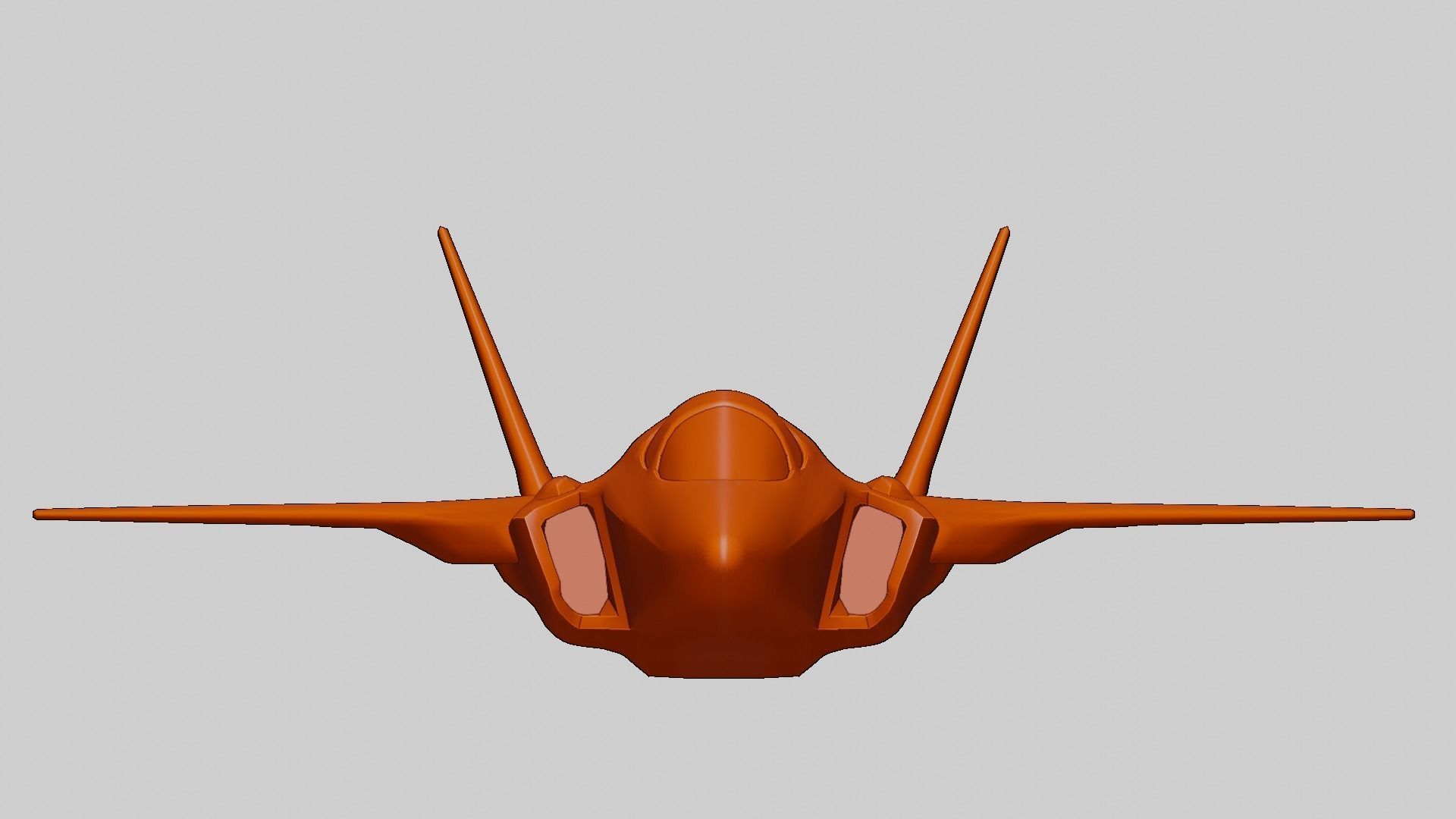 Modern Fighter Jet - Lockheed Martin F-35 Lightning II 3D print model_8